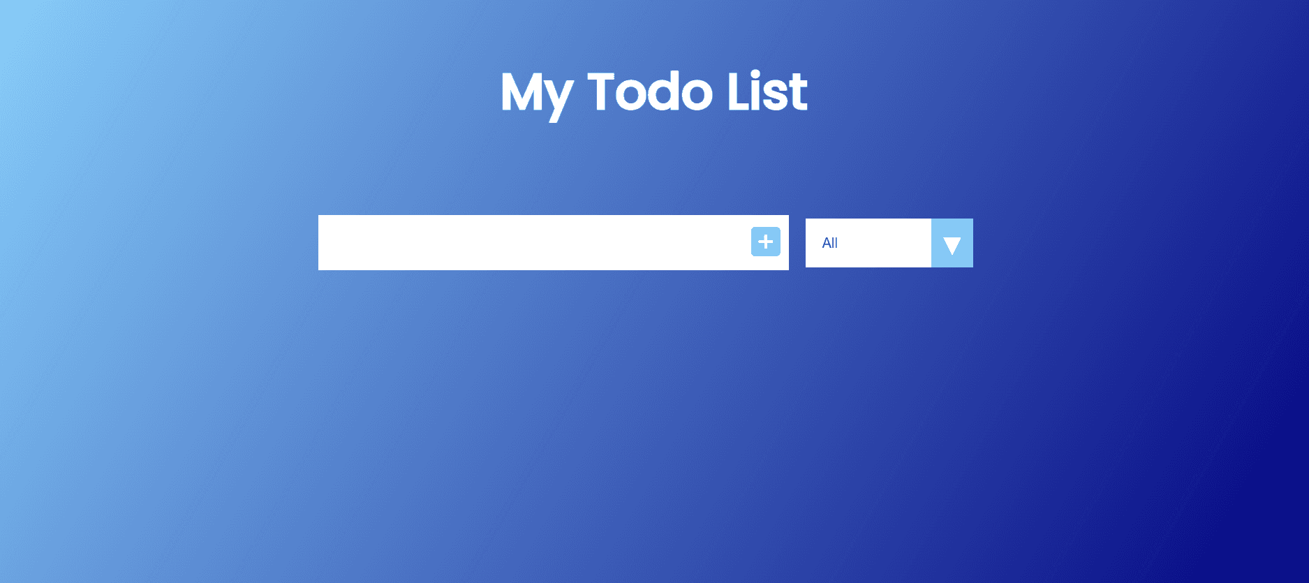 TodoList App